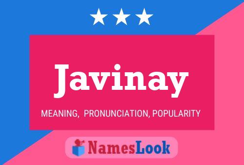 Javinay பெயர் போஸ்டர்