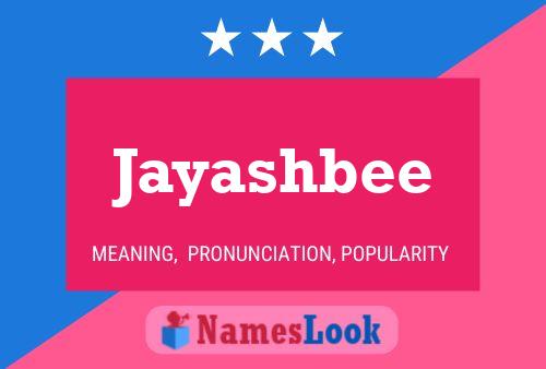 Jayashbee பெயர் போஸ்டர்