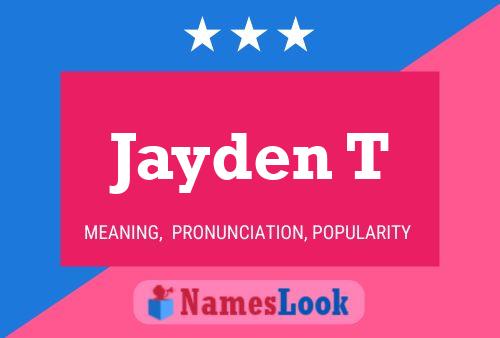 Jayden T பெயர் போஸ்டர்