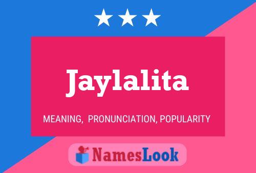 Jaylalita பெயர் போஸ்டர்