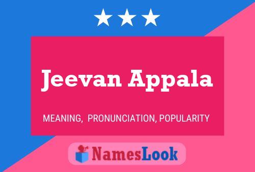 Jeevan Appala பெயர் போஸ்டர்