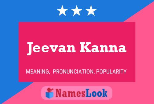 Jeevan Kanna பெயர் போஸ்டர்