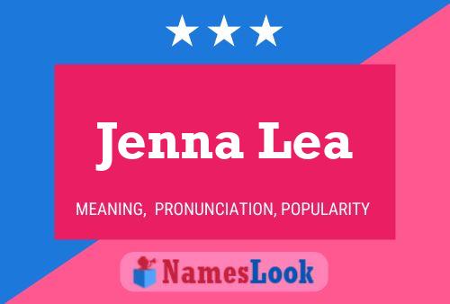 Jenna Lea பெயர் போஸ்டர்