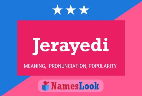 Jerayedi பெயர் போஸ்டர்