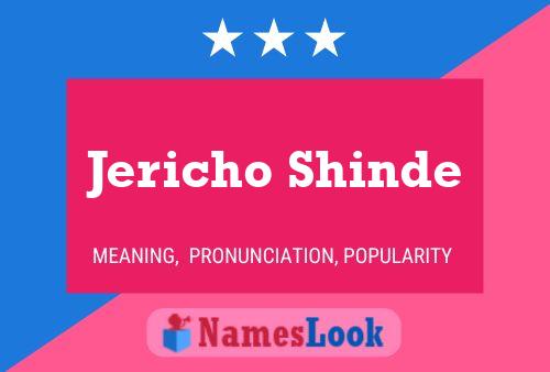 Jericho Shinde பெயர் போஸ்டர்