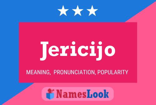 Jericijo பெயர் போஸ்டர்