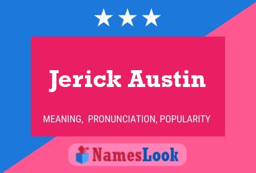 Jerick Austin பெயர் போஸ்டர்