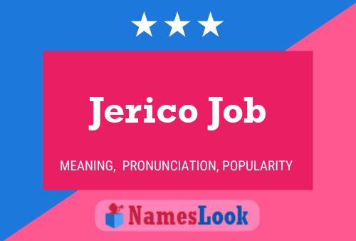 Jerico Job பெயர் போஸ்டர்