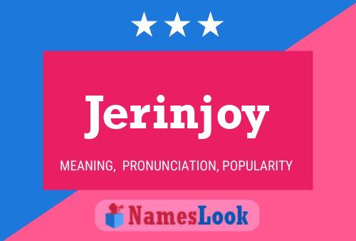 Jerinjoy பெயர் போஸ்டர்