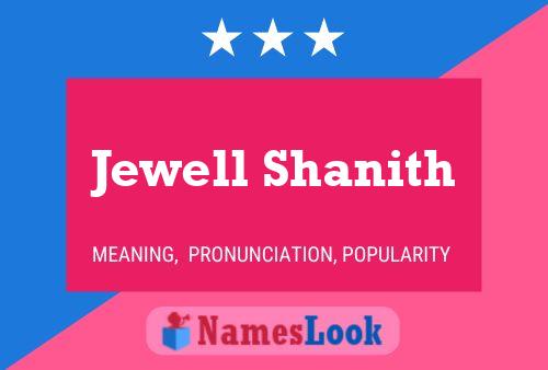 Jewell Shanith பெயர் போஸ்டர்