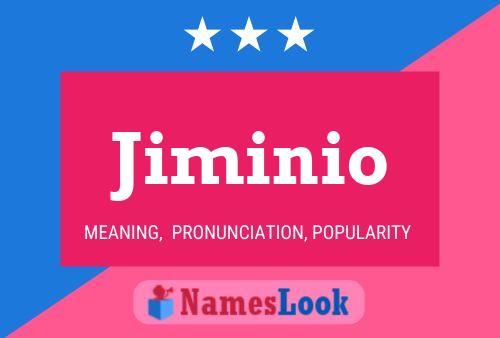 Jiminio பெயர் போஸ்டர்