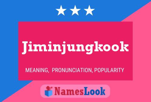 Jiminjungkook பெயர் போஸ்டர்