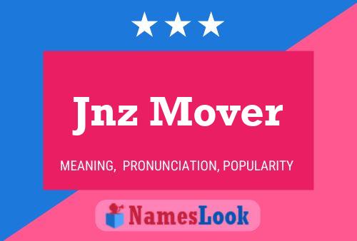 Jnz Mover பெயர் போஸ்டர்