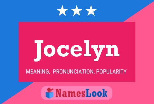 Jocelyn பெயர் போஸ்டர்