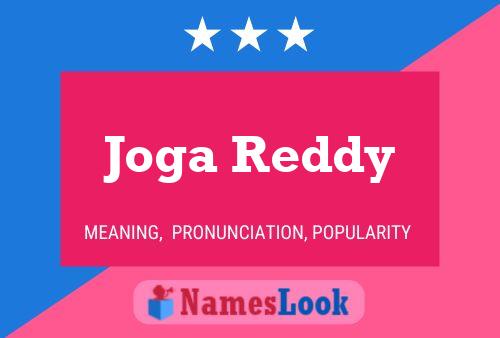 Joga Reddy பெயர் போஸ்டர்