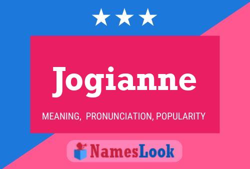 Jogianne பெயர் போஸ்டர்