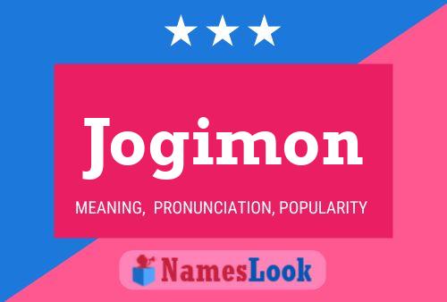 Jogimon பெயர் போஸ்டர்