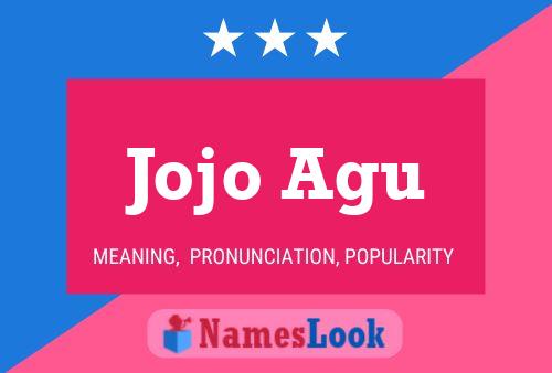 Jojo Agu பெயர் போஸ்டர்