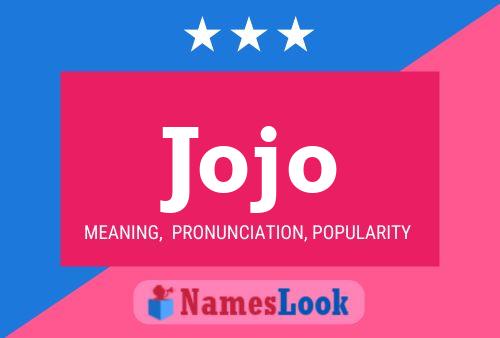 Jojo பெயர் போஸ்டர்