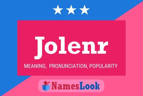 Jolenr பெயர் போஸ்டர்