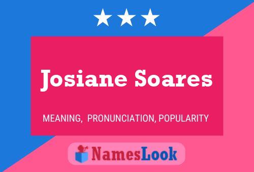 Josiane Soares பெயர் போஸ்டர்