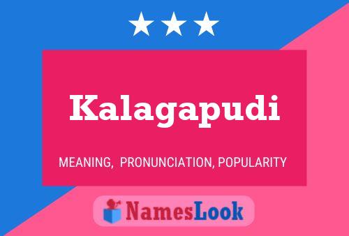 Kalagapudi பெயர் போஸ்டர்