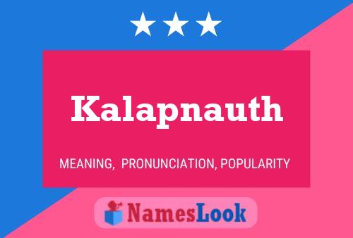 Kalapnauth பெயர் போஸ்டர்