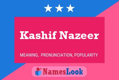 Kashif Nazeer பெயர் போஸ்டர்