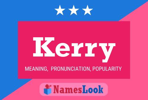 Kerry பெயர் போஸ்டர்