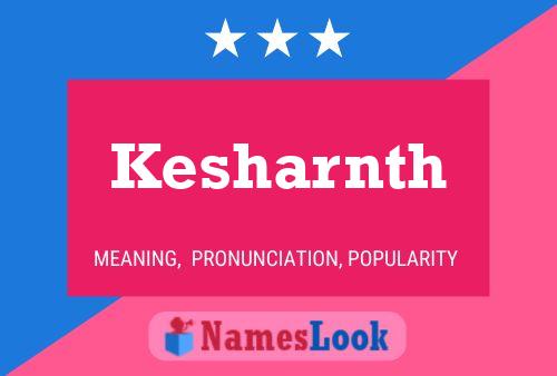 Kesharnth பெயர் போஸ்டர்