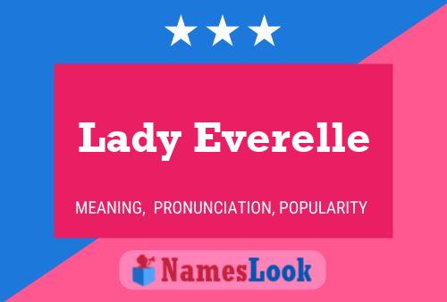 Lady Everelle பெயர் போஸ்டர்