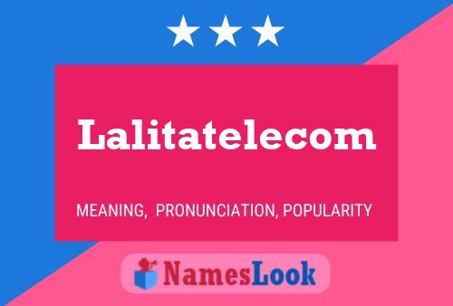 Lalitatelecom பெயர் போஸ்டர்