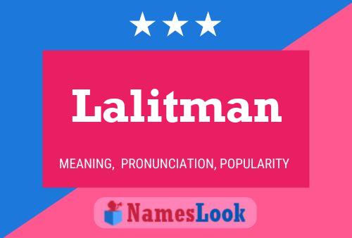 Lalitman பெயர் போஸ்டர்