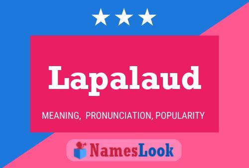 Lapalaud பெயர் போஸ்டர்