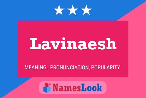 Lavinaesh பெயர் போஸ்டர்