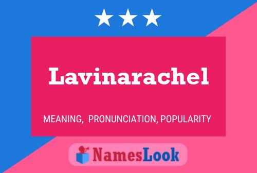 Lavinarachel பெயர் போஸ்டர்