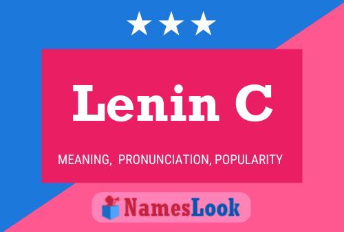 Lenin C பெயர் போஸ்டர்