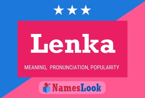 Lenka பெயர் போஸ்டர்