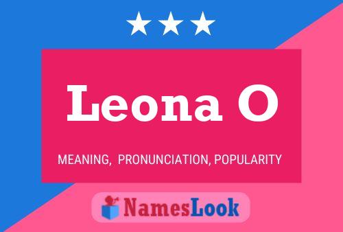 Leona O பெயர் போஸ்டர்