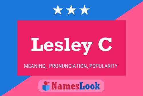 Lesley C பெயர் போஸ்டர்