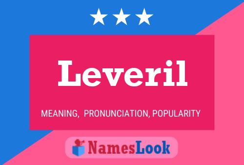 Leveril பெயர் போஸ்டர்