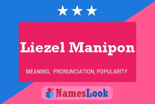 Liezel Manipon பெயர் போஸ்டர்