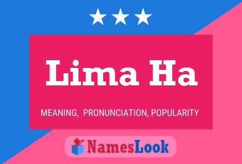 Lima Ha பெயர் போஸ்டர்