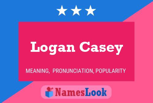 Logan Casey பெயர் போஸ்டர்