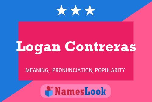 Logan Contreras பெயர் போஸ்டர்