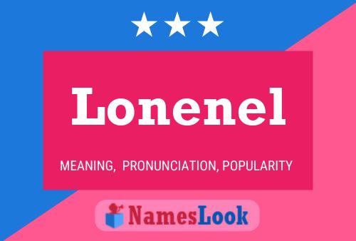 Lonenel பெயர் போஸ்டர்