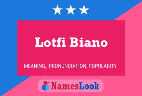 Lotfi Biano பெயர் போஸ்டர்