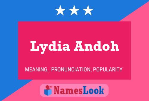 Lydia Andoh பெயர் போஸ்டர்