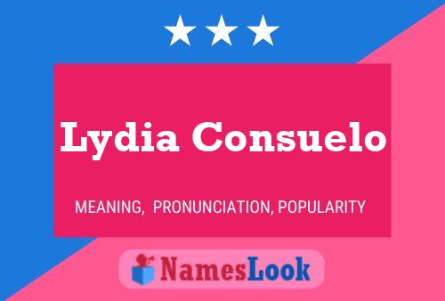 Lydia Consuelo பெயர் போஸ்டர்