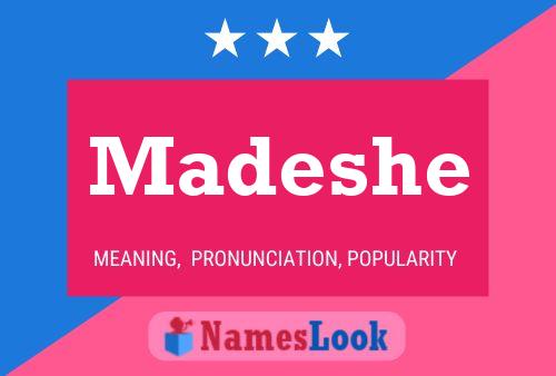 Madeshe பெயர் போஸ்டர்